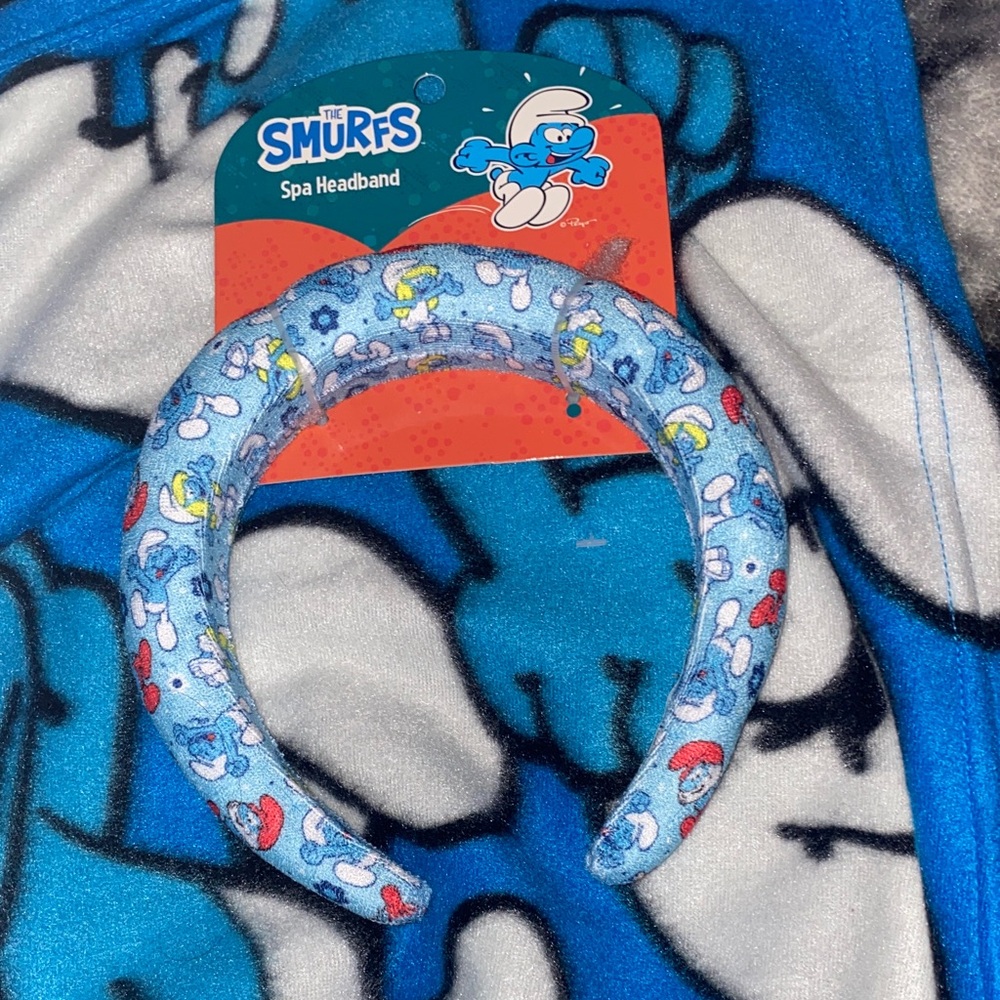 The Smurfs Blue Spa / makeup Headband